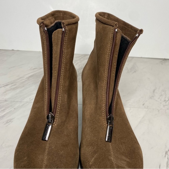 La Canadienne Shiane Brown Front Zip Bootie 8M - Picture 10 of 16